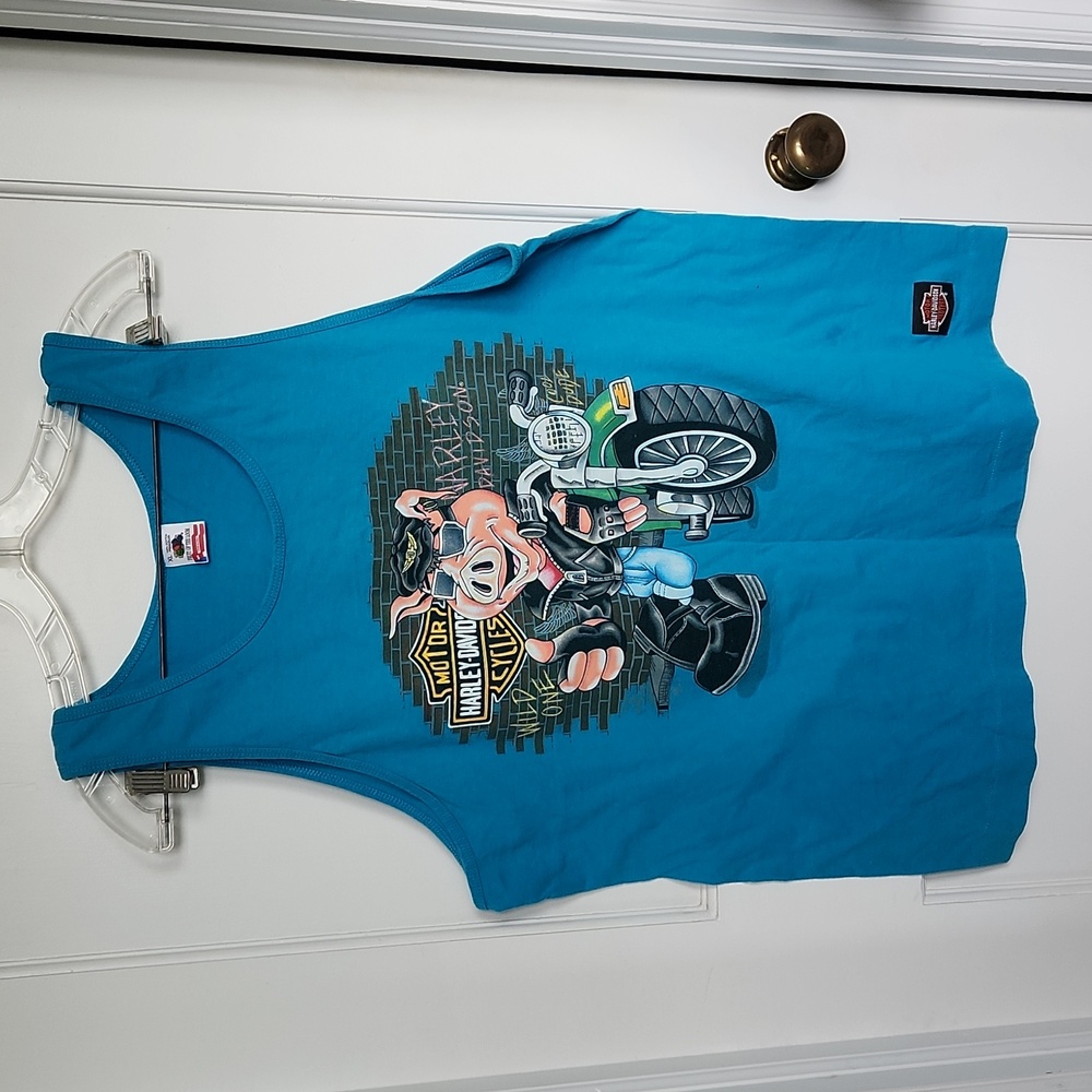 Vintage Harley Davidson Tank